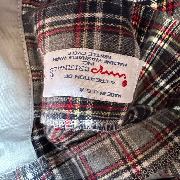 VTG 80s Retro Gray Wool Blend IMP Originals Shorts - Picture 2 of 6